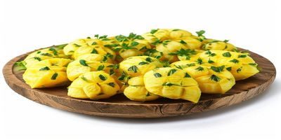 瓜瓜基地哈密瓜皇后网纹品种黄皮橙肉近景，蜜香浓郁，置于木质托盘上，画面温暖丰盛